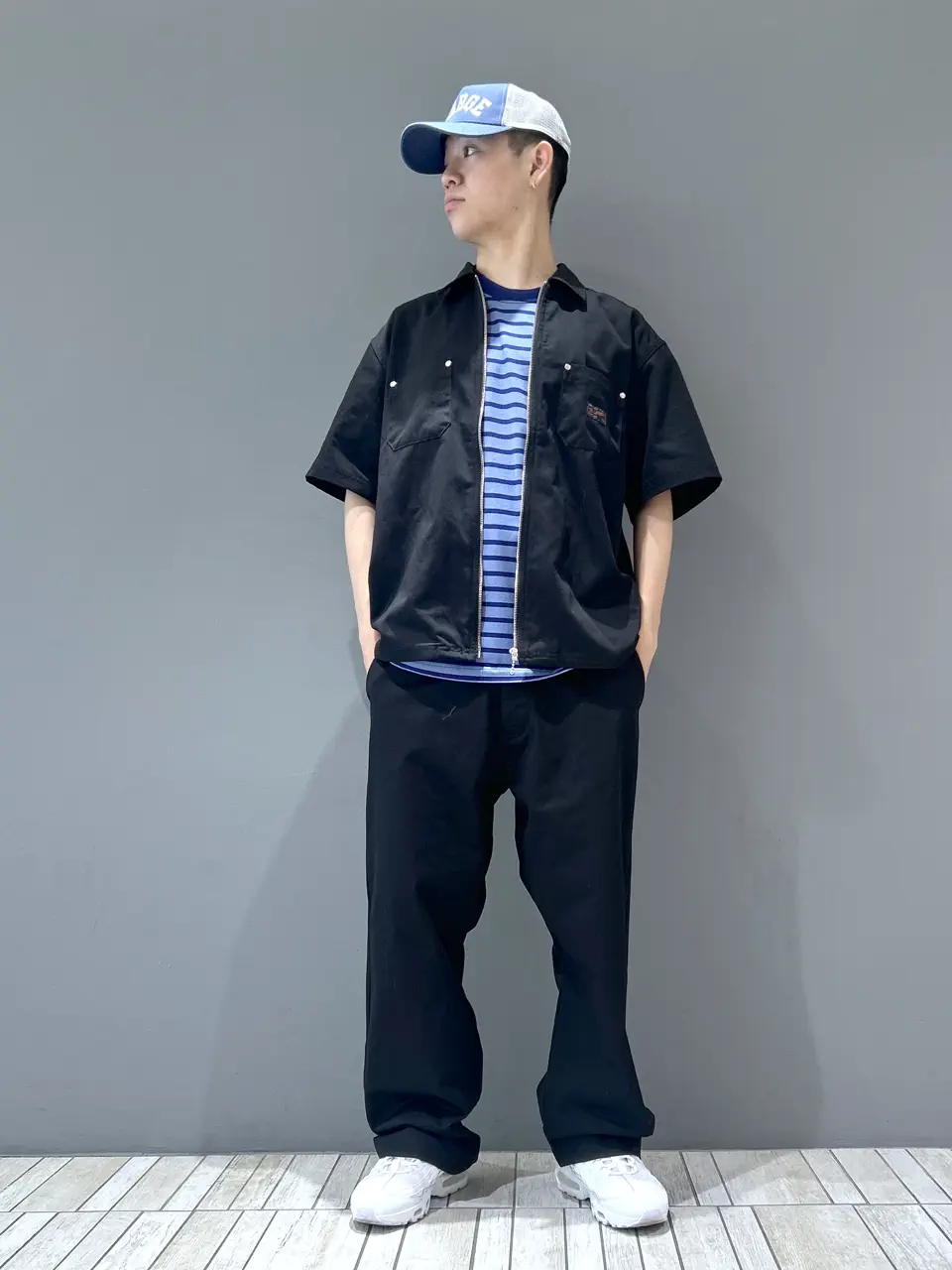 ZIP UP S/S WORK SHIRT – calif（カリフ）公式サイト