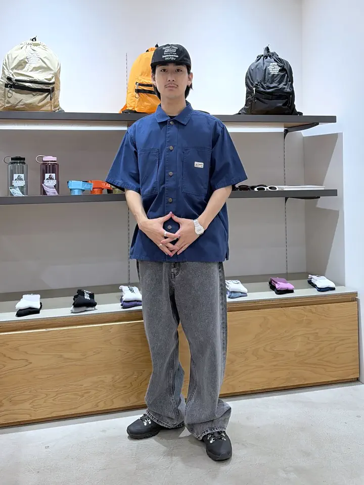 SIDE ZIP S/S WORK SHIRT – calif（カリフ）公式サイト