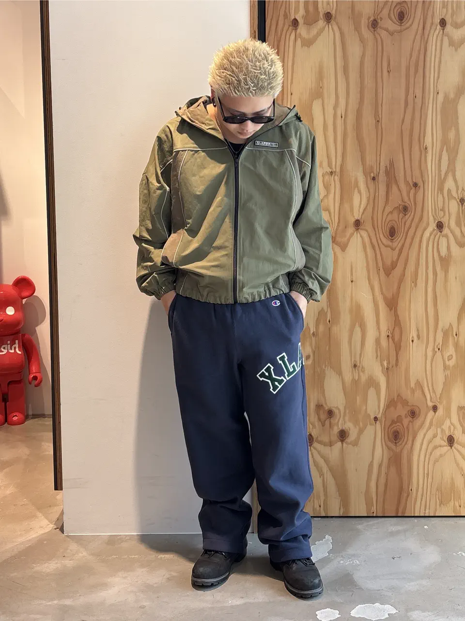 XLARGE セットアップ パーカー パンツ カーキ XXL XLARGE（エクストララージ） – calif（カリフ）公式サイト