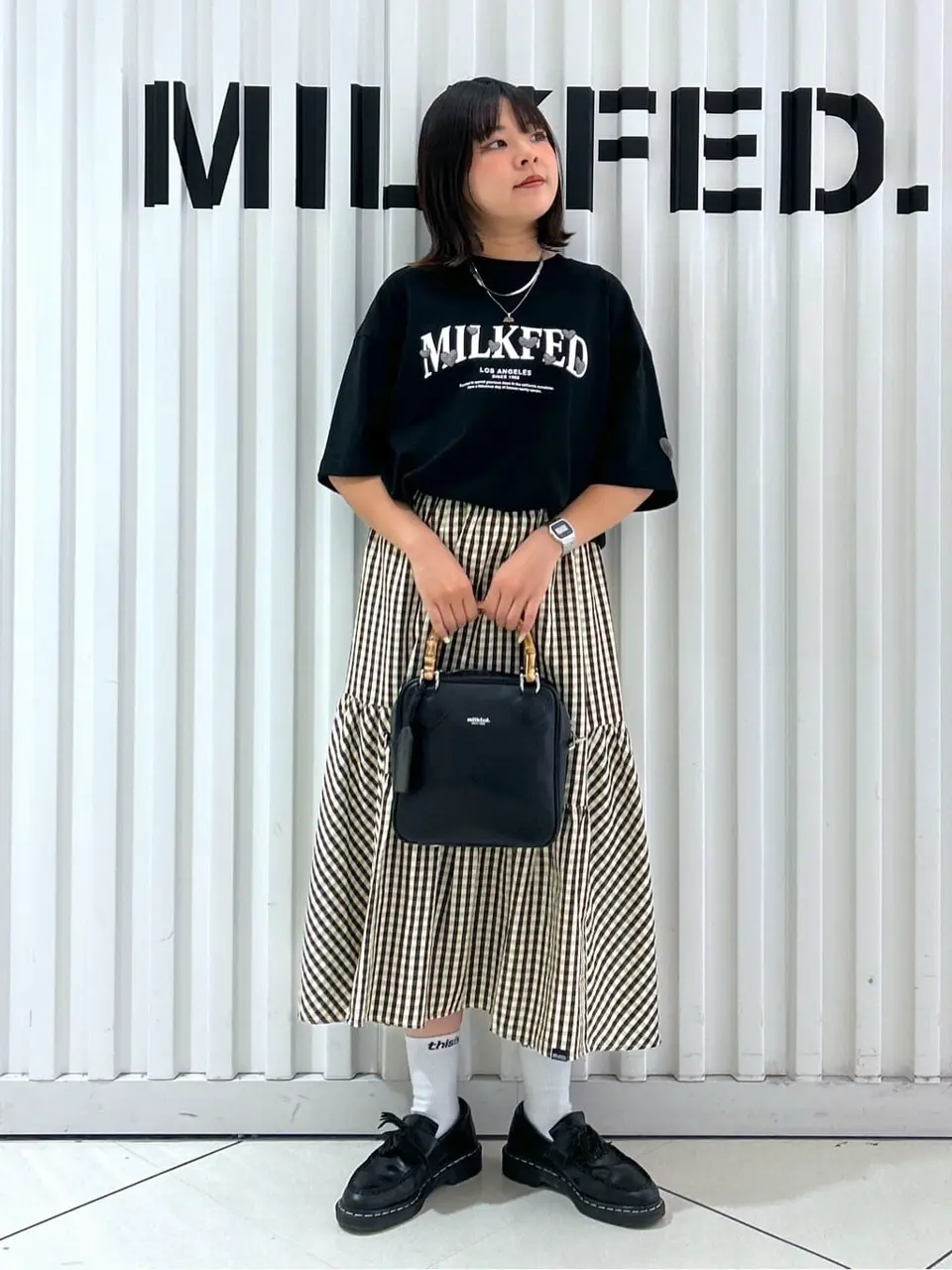 本当に信頼出来る商品 GINGHAM TIERED calif（カリフ）公式サイト – SKIRT スカート