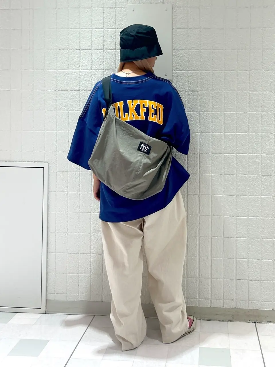 AQO STUDIO SPACE ★ MILKFEDxAQO STUDIO BUCKET HAT 2色 50％OFF／SALE】ミルクフェド MILKFED. レディース アコスタジオ