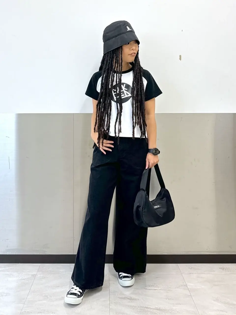 AQO STUDIO SPACE ★ MILKFEDxAQO STUDIO BUCKET HAT 2色 50％OFF／SALE】ミルクフェド MILKFED. レディース アコスタジオ