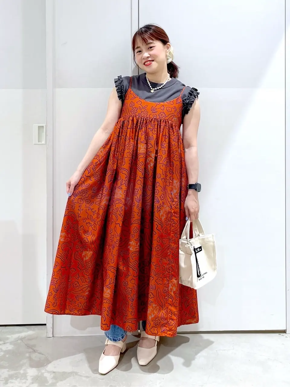 FLORAL CAMISOLE DRESS – calif（カリフ）公式サイト