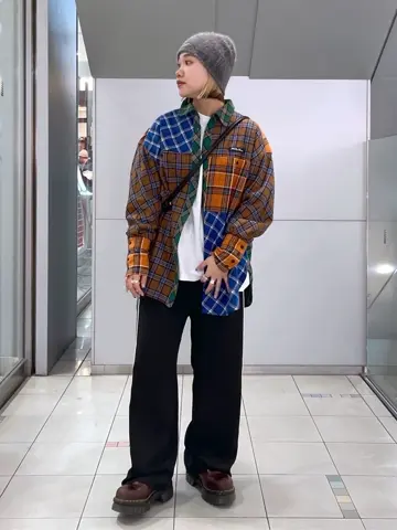 【 MILKFED. ミルクフェド 】 PLAID PATCHWORK SHIRT MILKFED. チェック パッチワーク シャツ 103233014002 / 2023AW / 楽天市場】【 MILKFED. ミルクフェド 】 PLAID PATCHWORK SHIRT