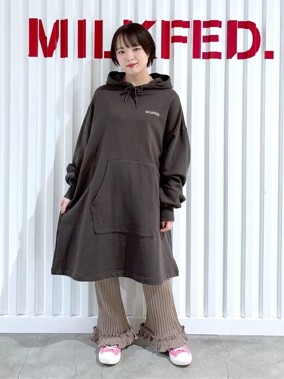 SWEAT HOODED DRESS MILKFED. – calif（カリフ）公式サイト