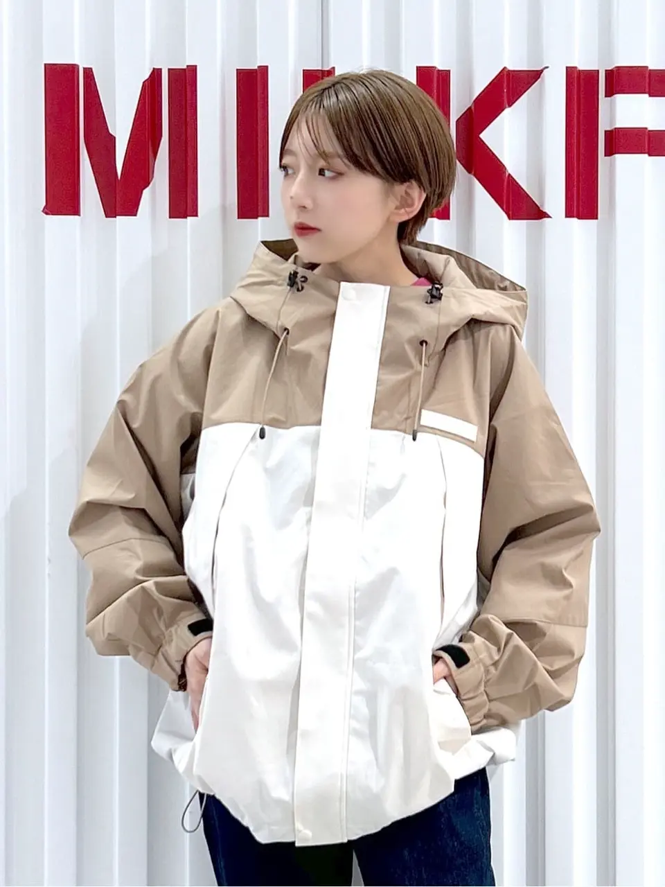 BICOLOR LOGO MOUNTAIN PARKA MILKFED. – calif（カリフ）公式サイト