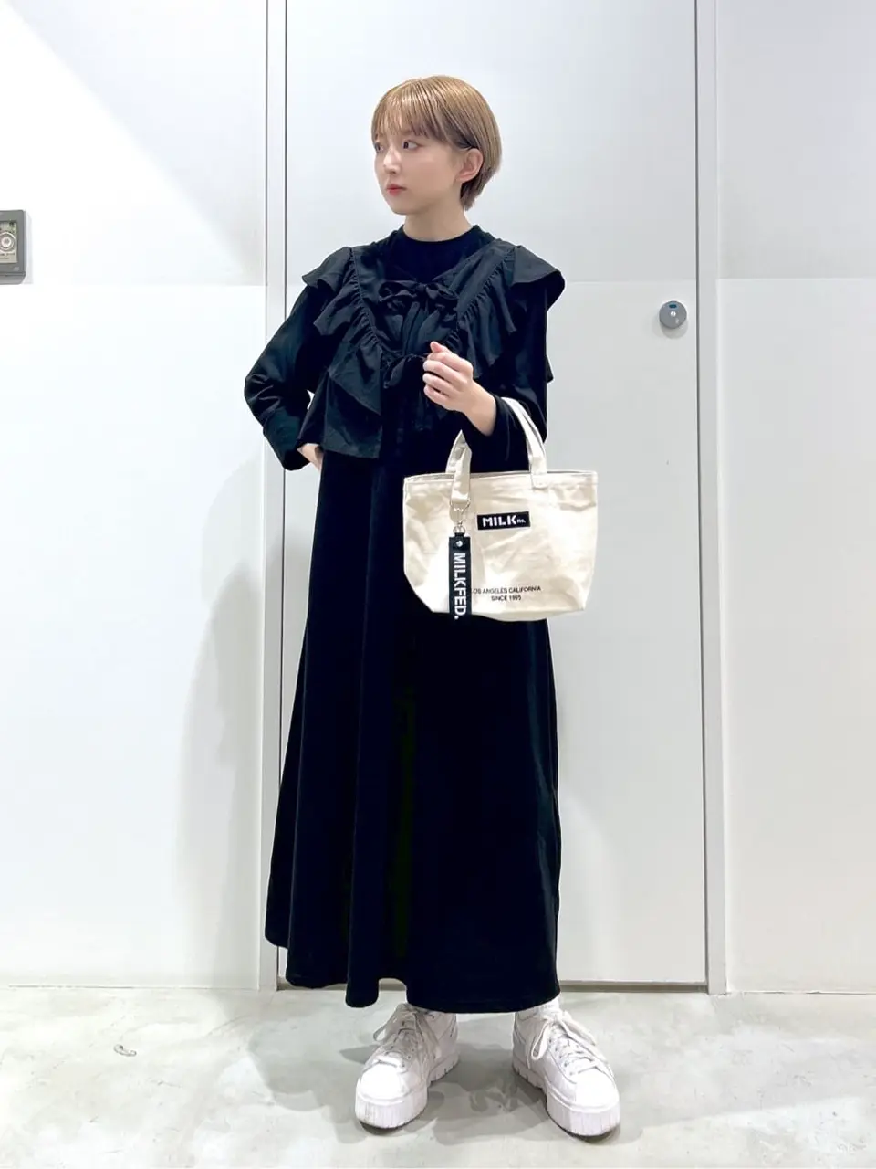 RUFFLE LAYERED DRESS MILKFED. – calif（カリフ）公式サイト