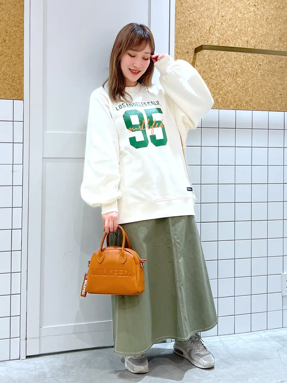 COLLEGE LOGO BIG SWEAT TOP MILKFED. – calif（カリフ）公式サイト