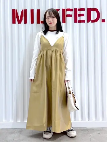 m*ん様 2piece camisole dress PELLICULE ワンピ 2piece camisole dress｜PELLICULE | ぺリキュール