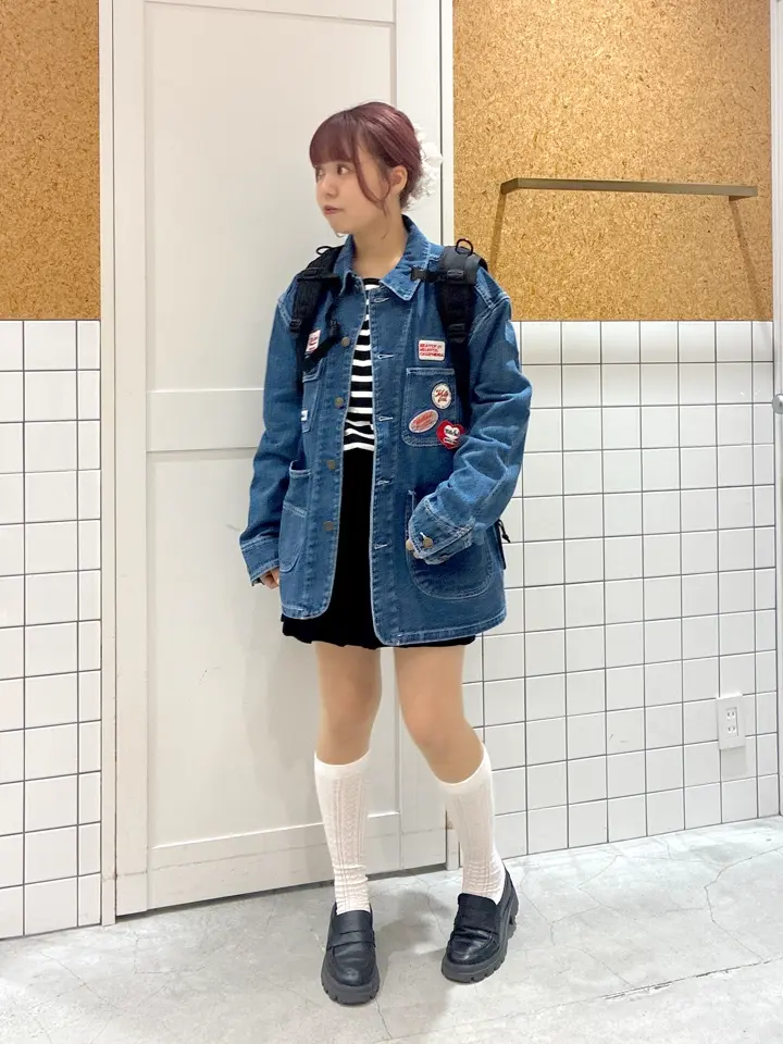 ミルクフェド　MILKFED. パイピングコート　グレー　S セール】LINE PIPING JACKET（その他アウター）｜MILKFED