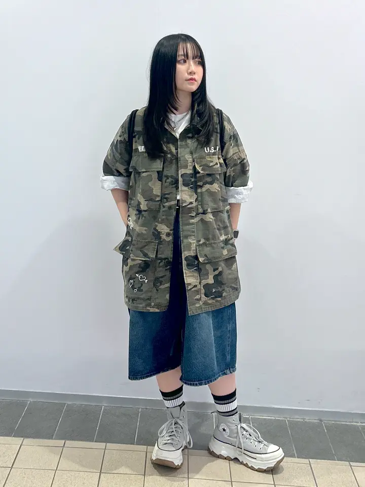 milk ページ NMDS25554(ワンピース) 80s COTTON VOILE FLOWER BLOCK PRINT