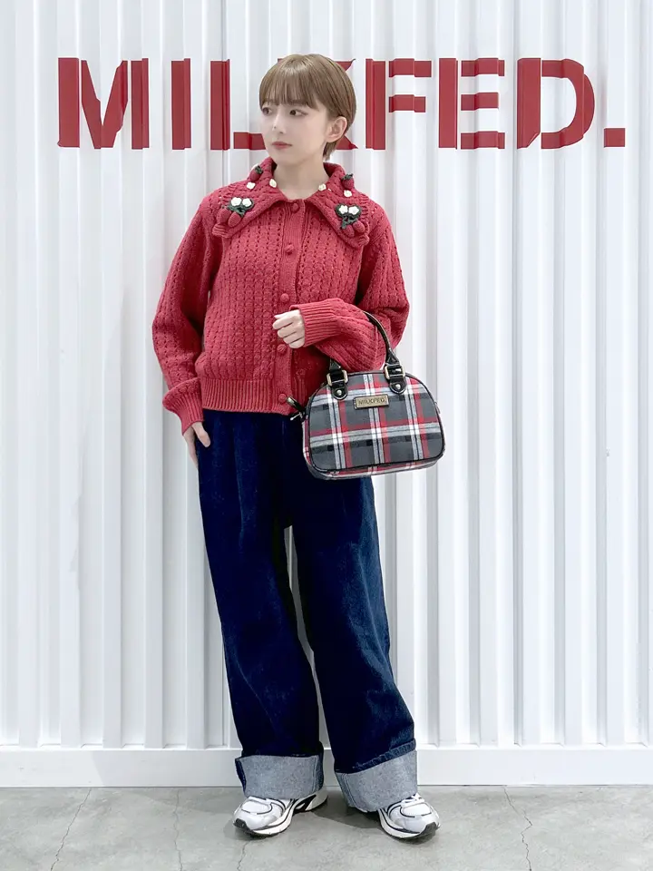 いちごみるく0 STRAWBERRY KNIT CARDIGAN – calif（カリフ）公式サイト