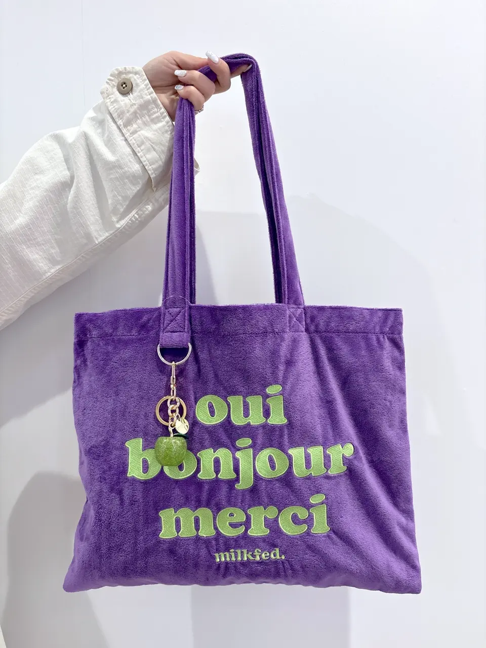 B'z LIVE 2025 FYOP トートバッグ　紫　コーデュロイ　パープル B'z LIVE 2025 FYOP トートバッグ 紫 コーデュロイ