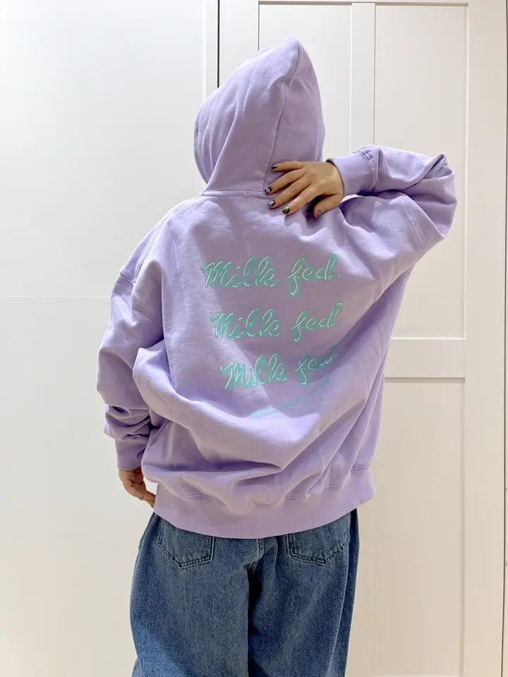 MILKFED. / EXTENDED ICING LOGO ZIP UP HOODIE – calif（カリフ）公式