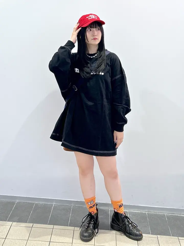 新品】MILKFED.「フーデッドラグランジャケット」黒 MILKFED