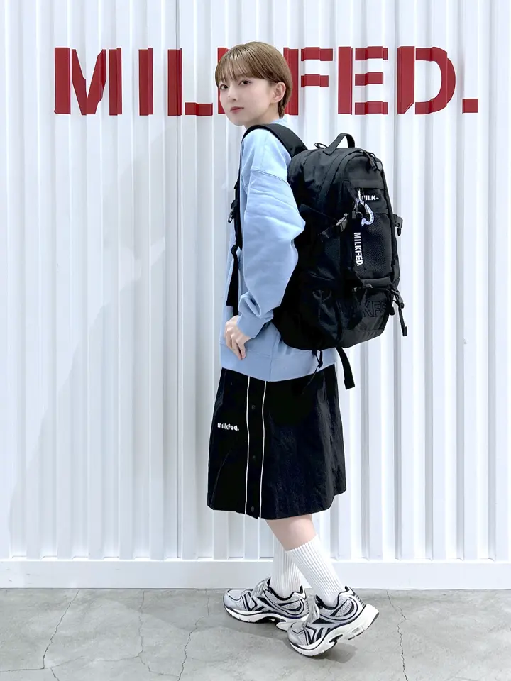 定番】NEO EMBROIDERY BIG BACKPACK BAR MILKFED. – calif（カリフ