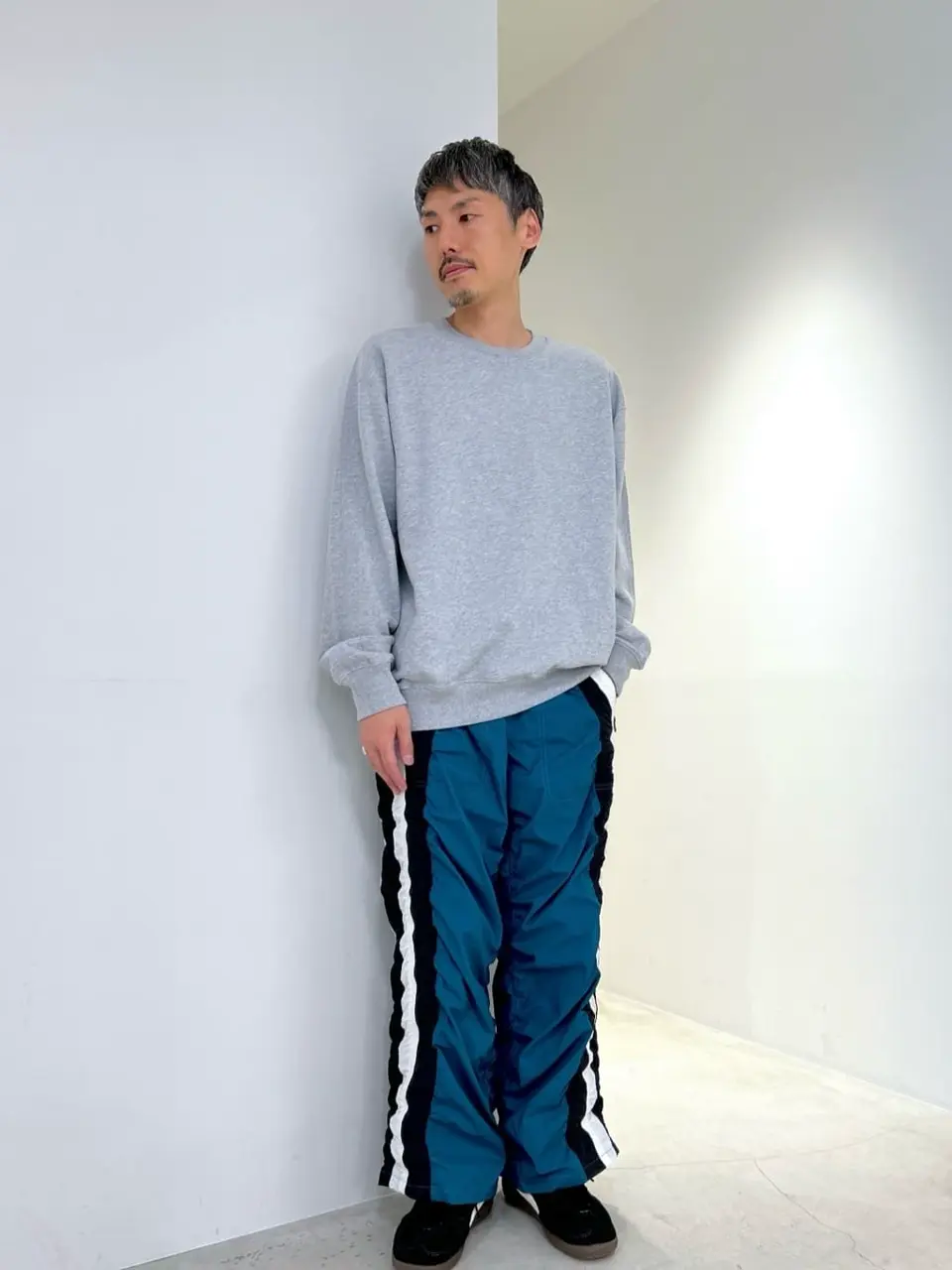 FACETASM/ファセッタズム/GATHERED SEAM TRACK PANTS/KR-PT-M04