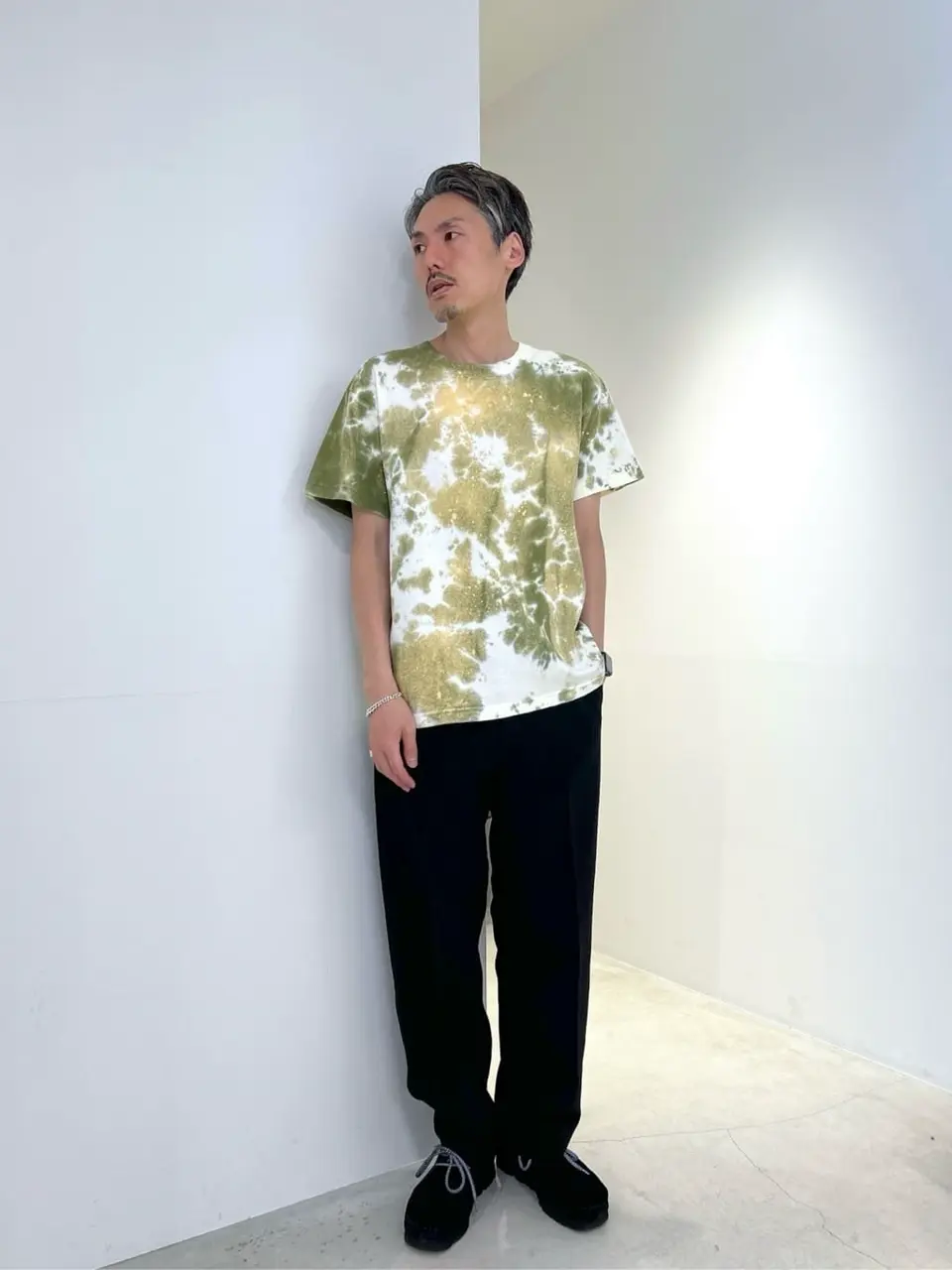 BAL(バル)　LOGO TIE DYE CREW by YUKIDYE LOGO TIE DYE CREW by YUKIDYE / BLACK | BAL(バル) | SWEAT