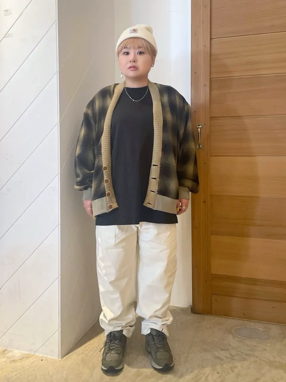 BOW WOW/バウワウ/WOOL CHECK CARDIGAN/BW2302-WCC – calif（カリフ