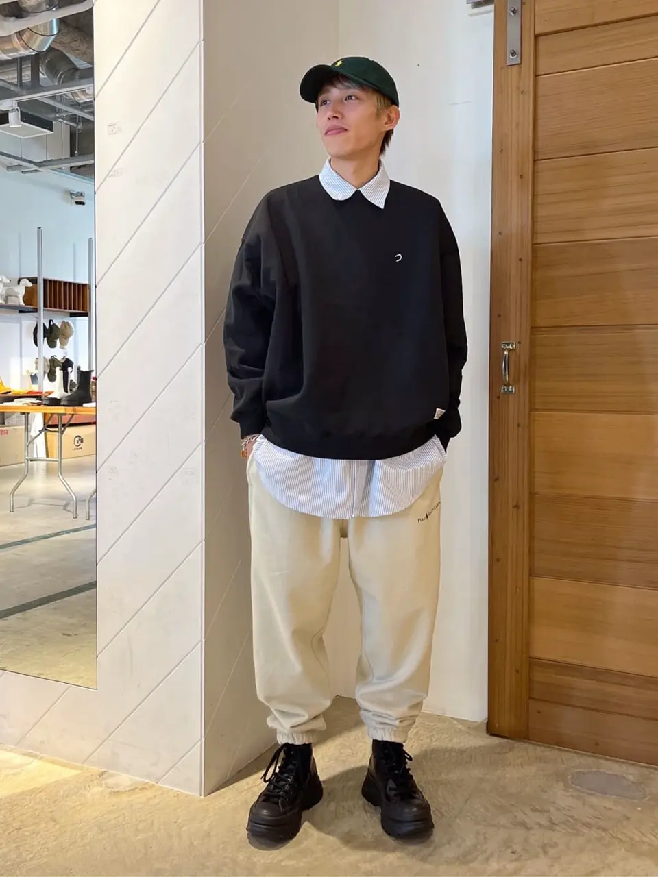 Tシャツ・カットソー Ralph Lauren LONG SLEEVE SPORT SHIRT (710 723 610 003 RL) POLO RALPH LAUREN/ポロラルフローレン/BIG FIT-LONG SLEEVE