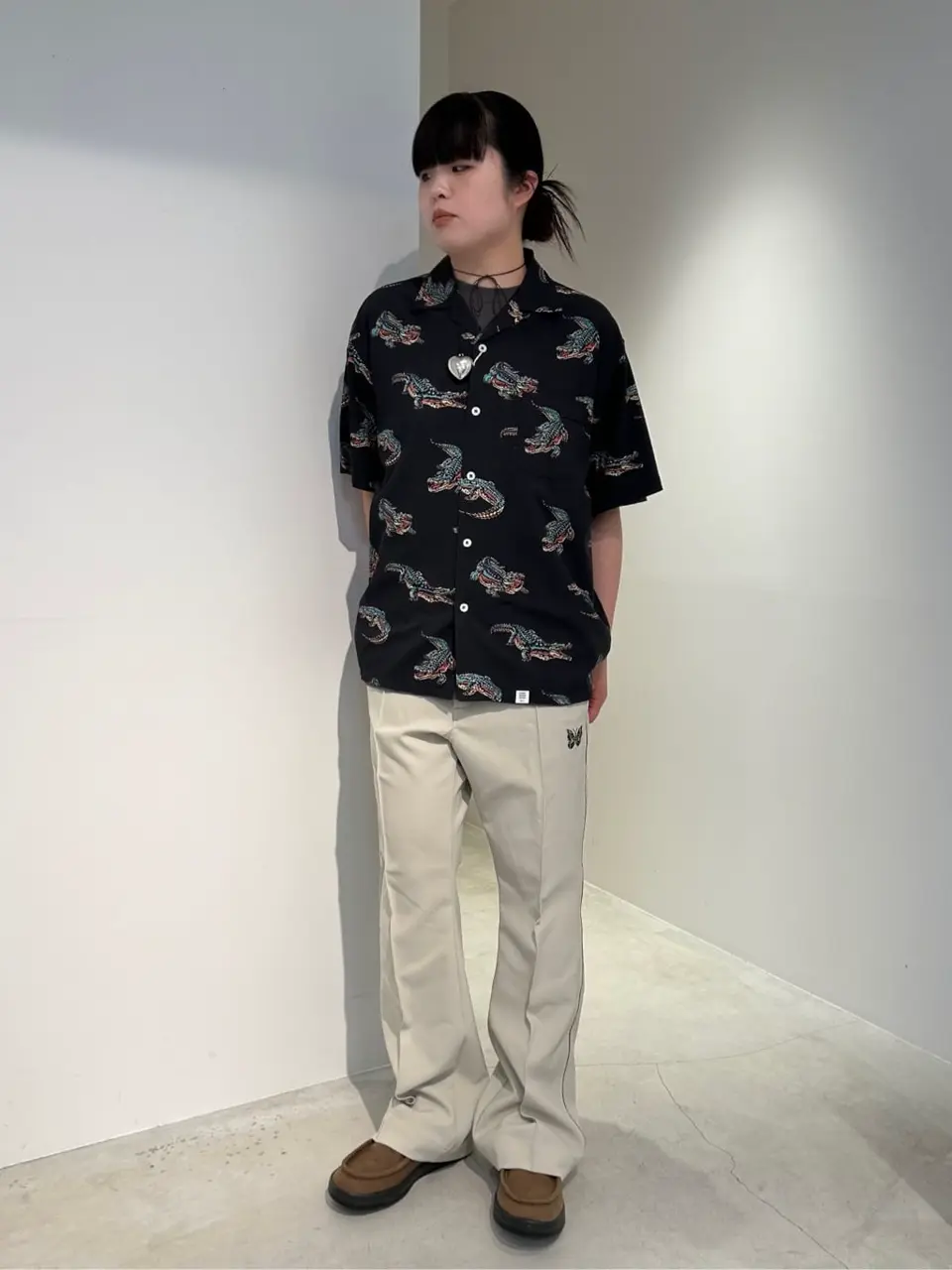 BEDWIN/ベドウィン/S/S OPEN COLLAR ALOHA SHIRT ROGERS