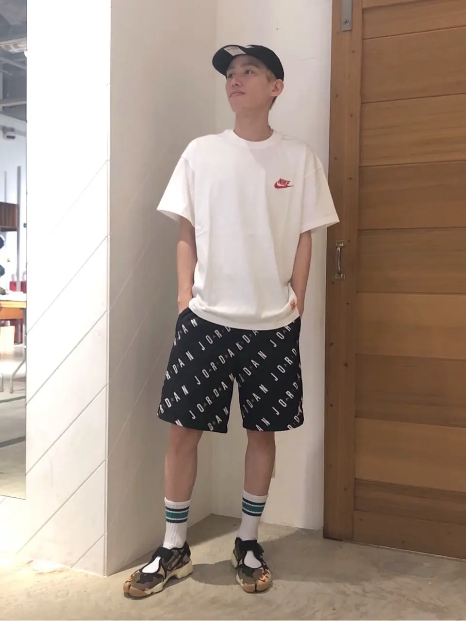 JORDAN BRAND/ジョーダンブランド/ESS POOLSIDE SHORTS AOP
