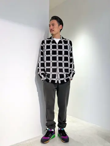 NEEDLES/ニードルズ/Classic Shirt-R/C Lawn Cloth/Papillon Plaid