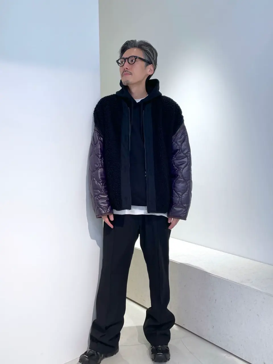 新品 FACETASM ZIPPER キルティング ライナージャケット FACETASM x Styles 別注カラージャケット「ZIPPER SHERPA