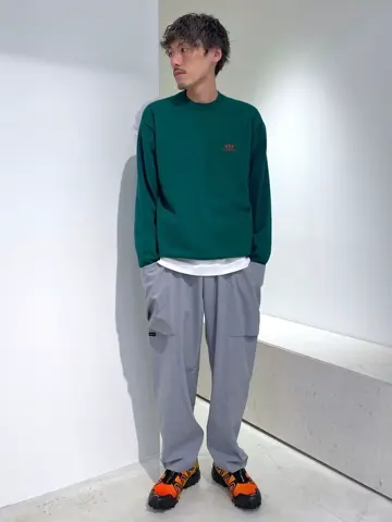 BLUF CAMP /ブルーフキャンプ/ Embroidery-Cotton Sweater BC-1E-N001 