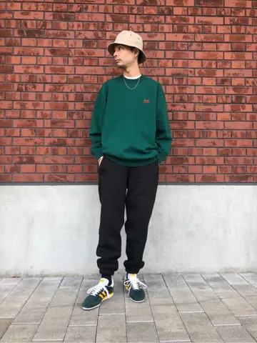 BLUF CAMP /ブルーフキャンプ/ Embroidery-Cotton Sweater BC-1E-N001 