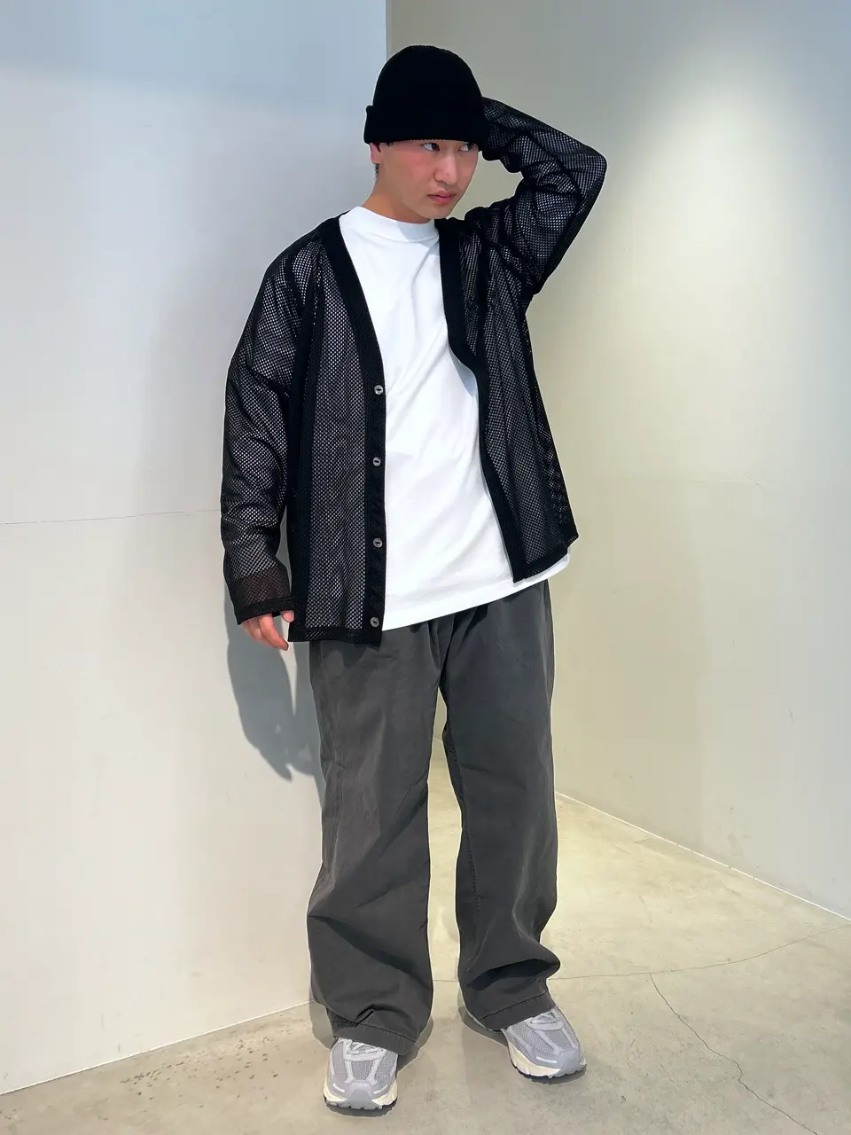 NEEDLES/ニードルズ/V-Neck Cardigan-Raschel Lace/QV344 – calif