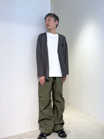 NEEDLES/ニードルズ/V-Neck Cardigan-R/PE Russell/QV347