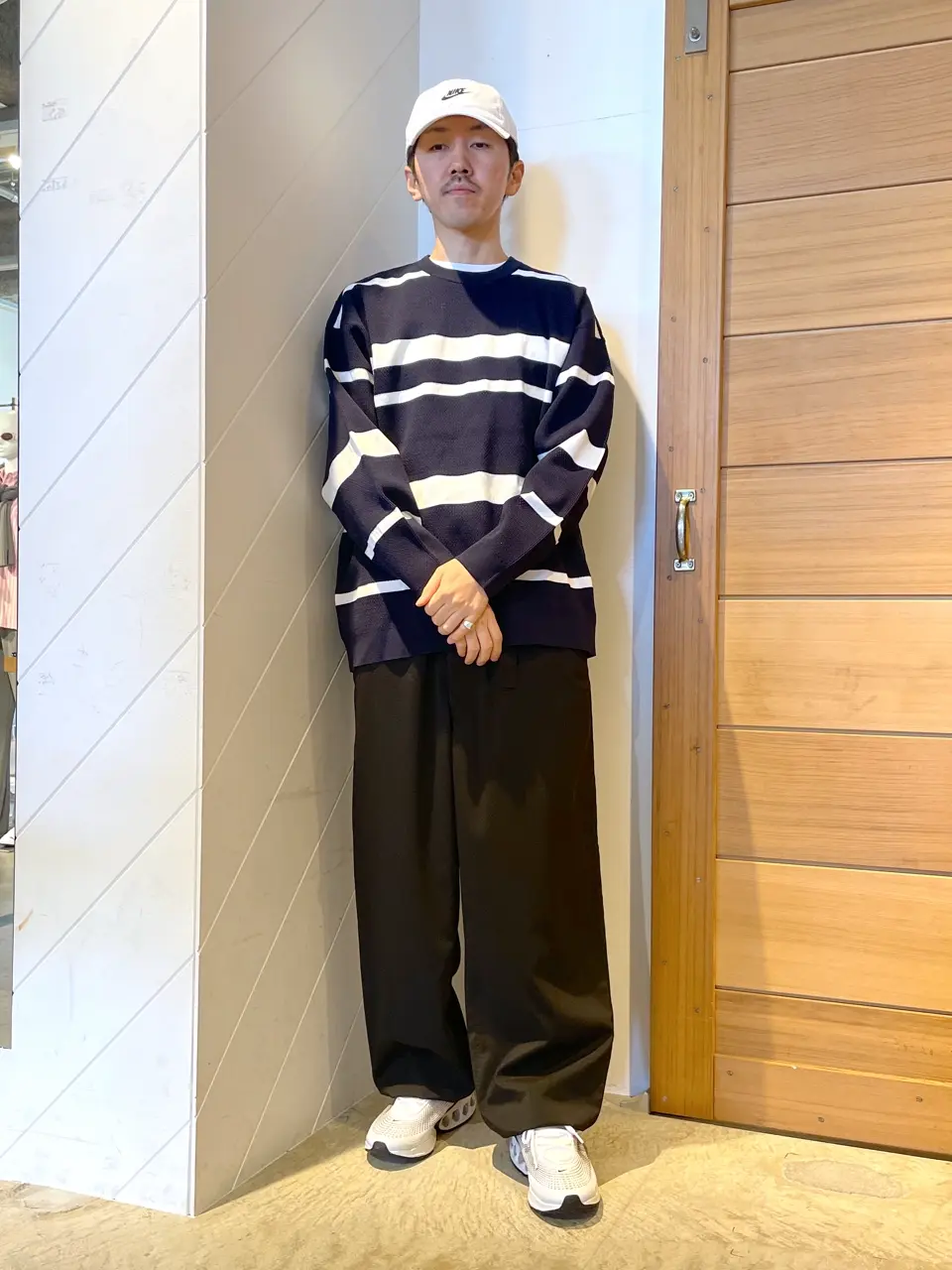 WHITE MOUNTAINEERING/ホワイトマウンテニアリング/STRIPE KNIT