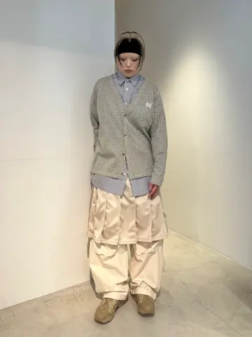 Styles / FACETASM/ファセッタズム/SLEEVE PANEL BIG HEART SHIRT/NAT