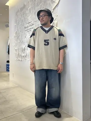 Styles / RICE NINE TEN/ライスナインテン/KNITING GAME SHIRT KN-SSOC