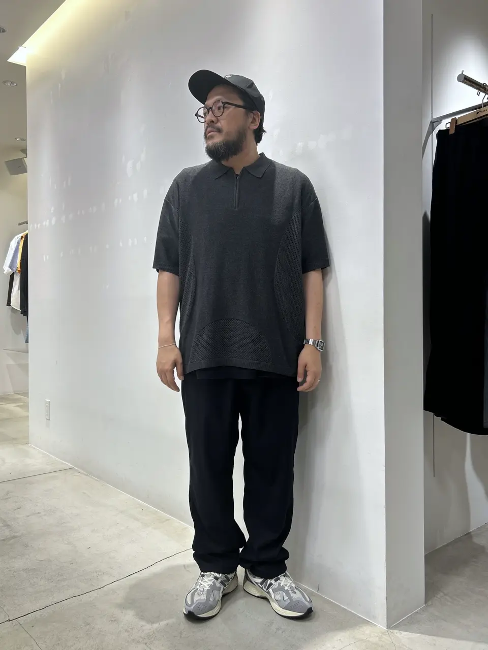 BAL/バル/VENTILATION MESH KNIT ZIP POLO 2143 – calif（カリフ）公式