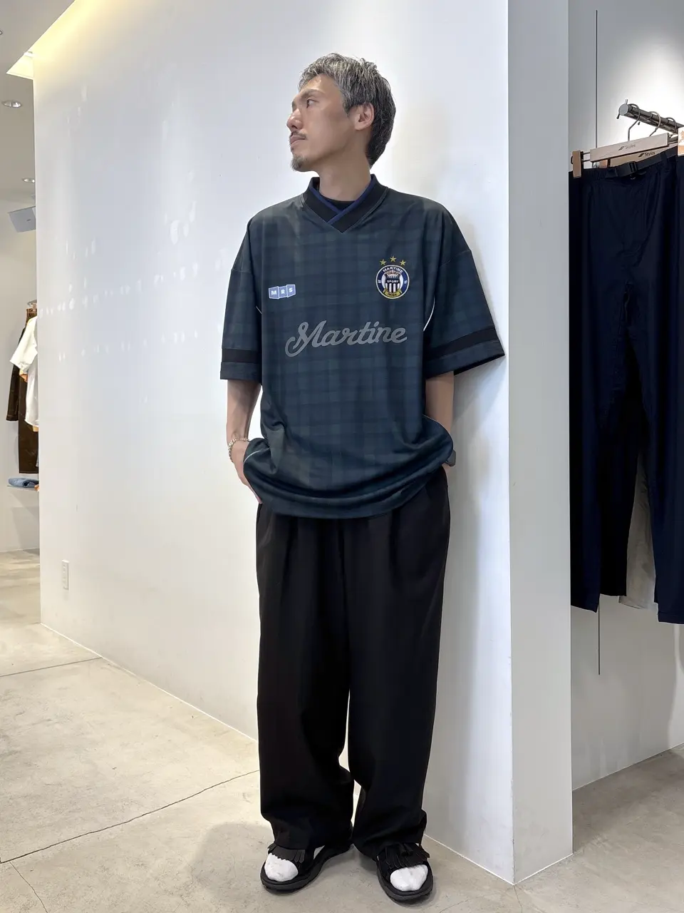 MARTINE ROSE/マーティン ローズ/FOOTBALL SHIRT 179JT1 – calif
