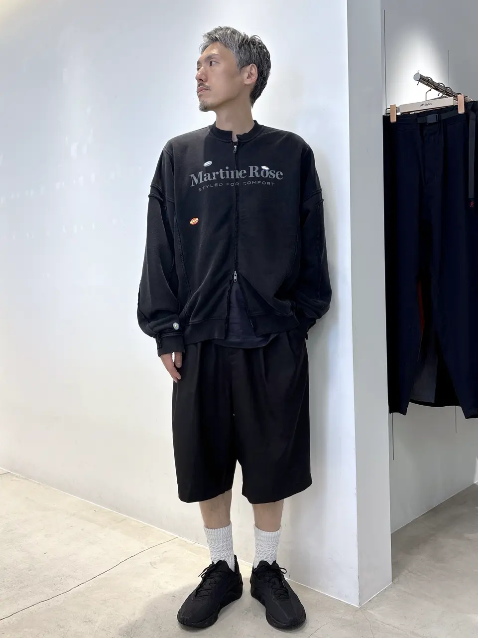 MARTINE ROSE/マーティン ローズ/ZIP UP CREW 642JS02002L MARTINE ROSE/マーティン ローズ/ZIP UP CREW 642JS02002L