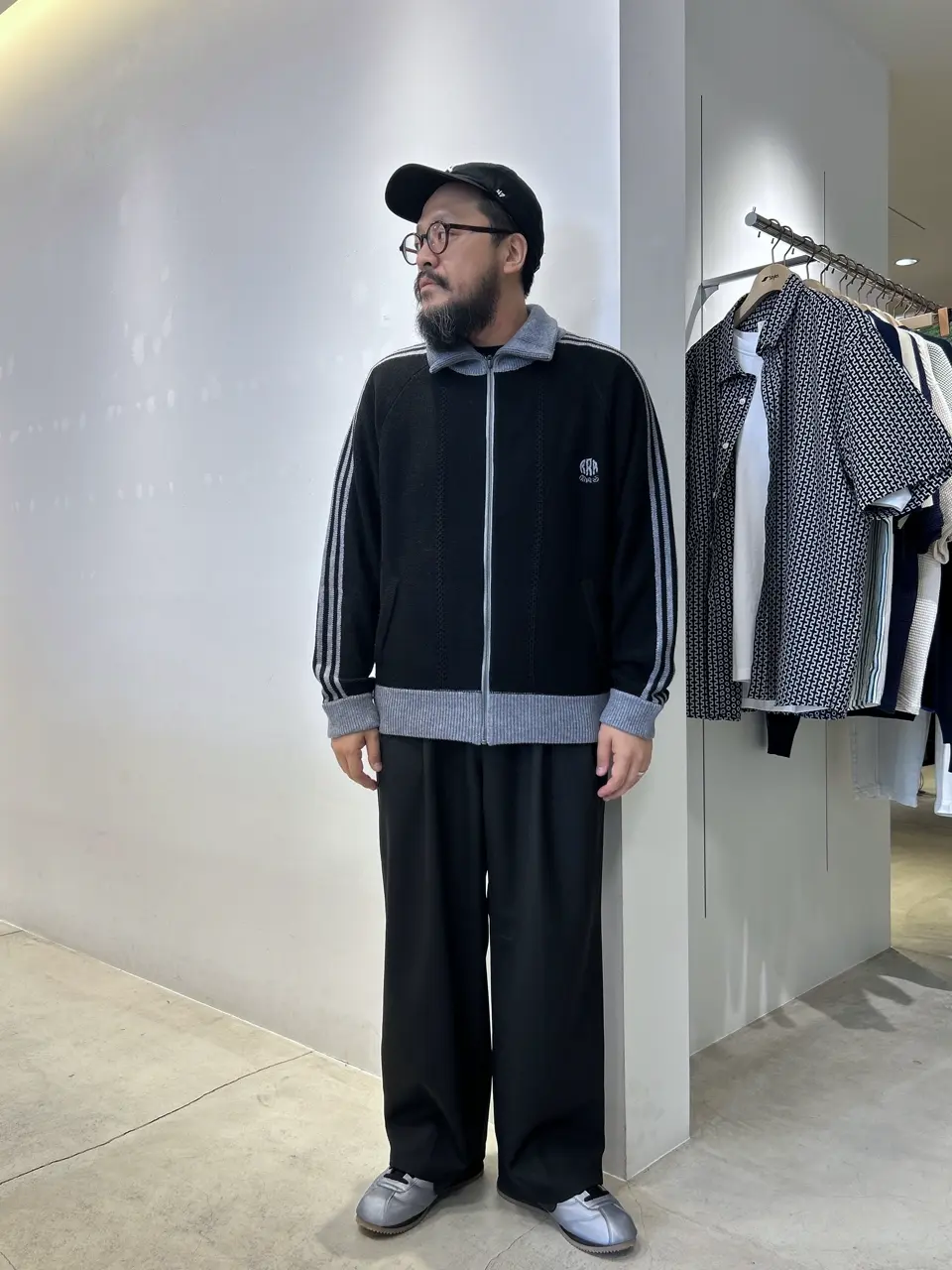 RICE NINE TEN/ライスナインテン/KNITTED TRACK JACKET KN-TRJK