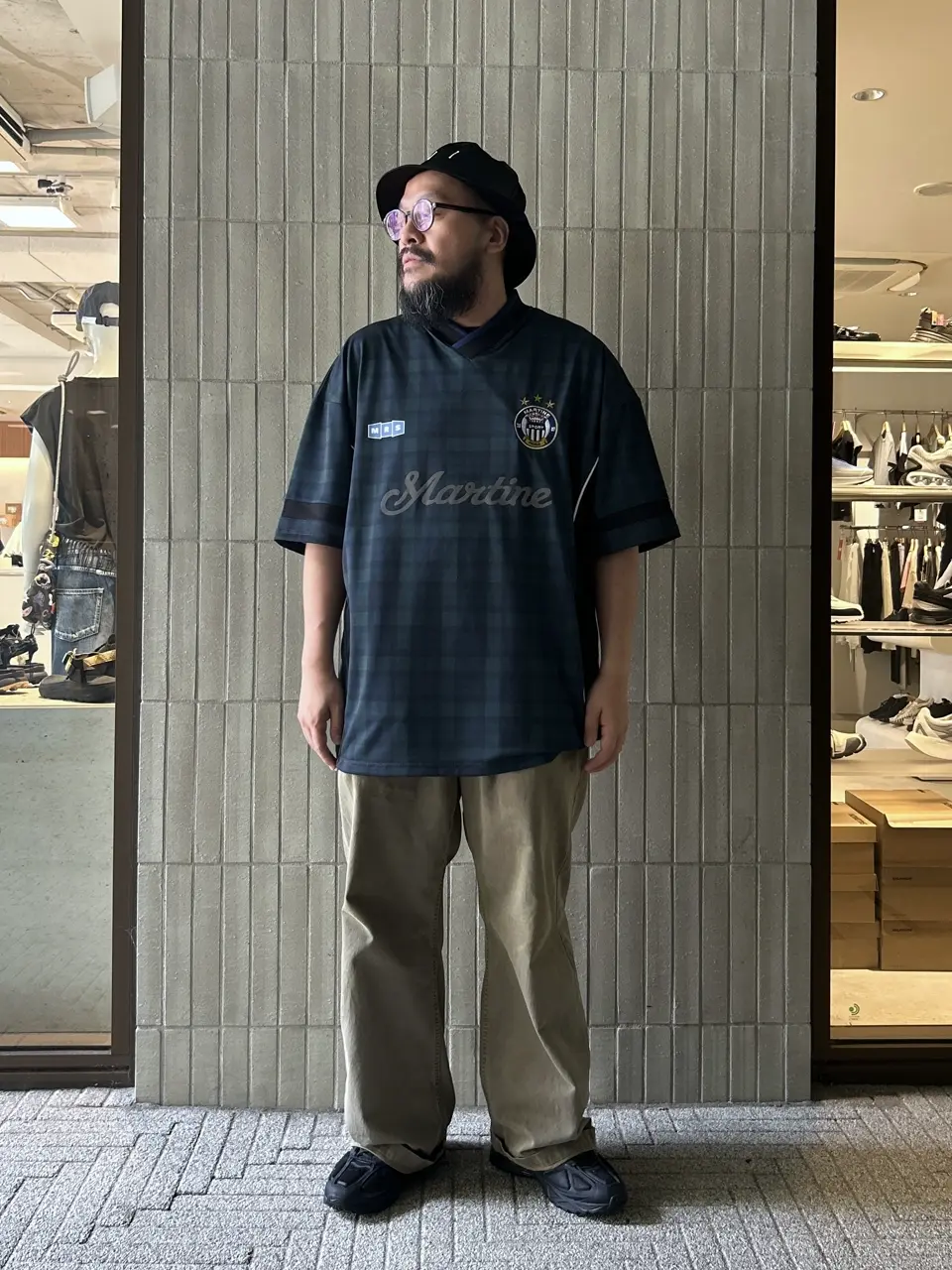 MARTINE ROSE/マーティン ローズ/FOOTBALL SHIRT 179JT1 – calif