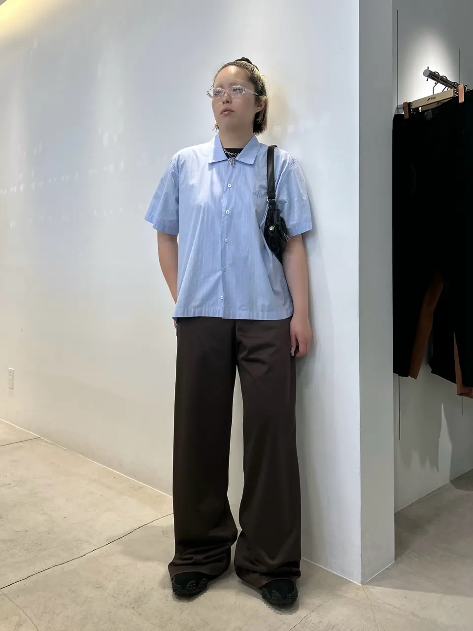 MARTINE ROSE/マーティン ローズ/WIDE LEG TRACK PANTS 167JT12700