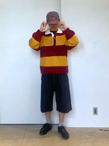 RICE NINE TEN/ライスナインテン/HAND KNITTING RUGBY SHIRT HKN-RUG