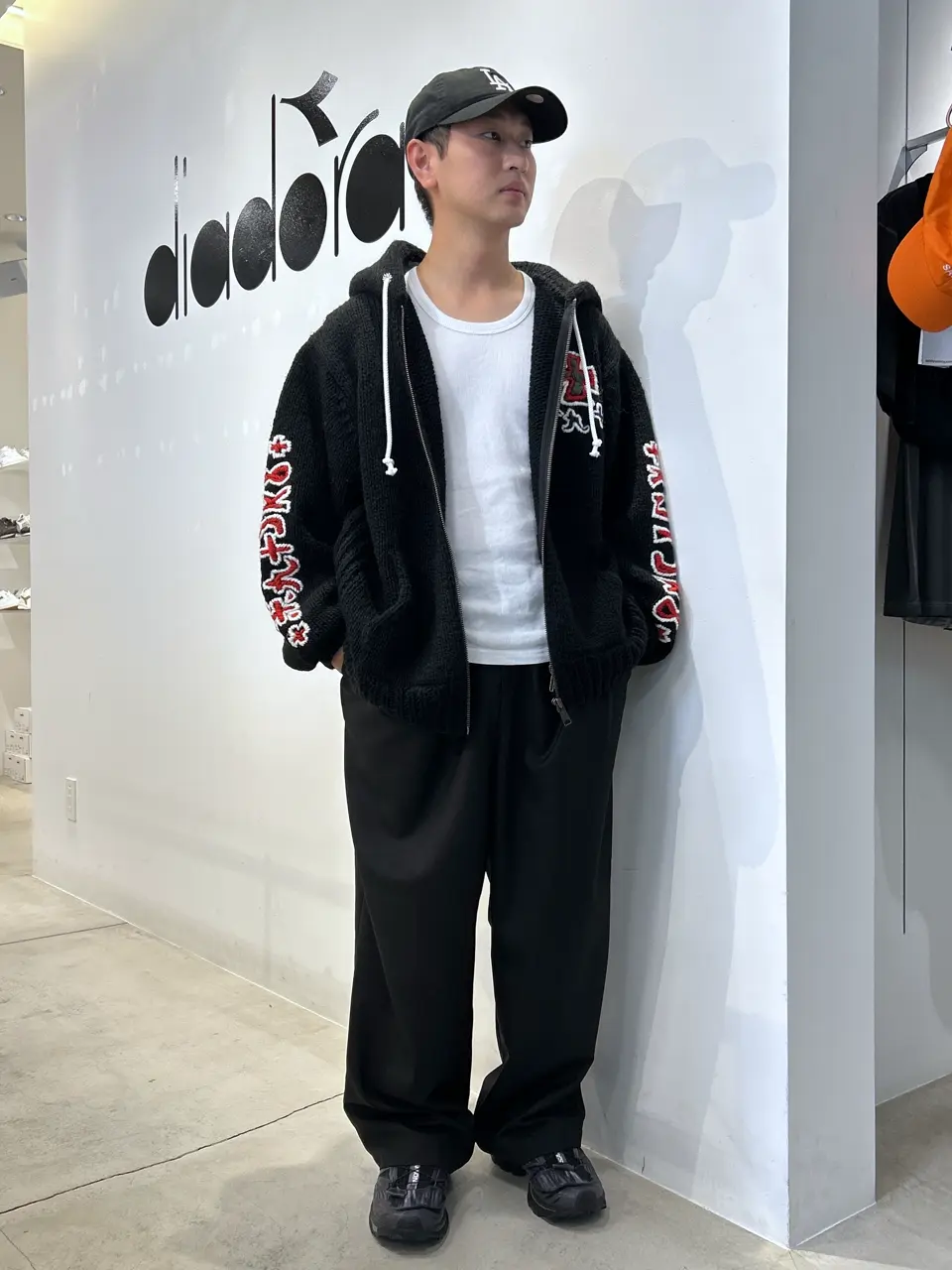Styles / RICE NINE TEN/ライスナインテン/HAND KNITTED SK8 ZIP