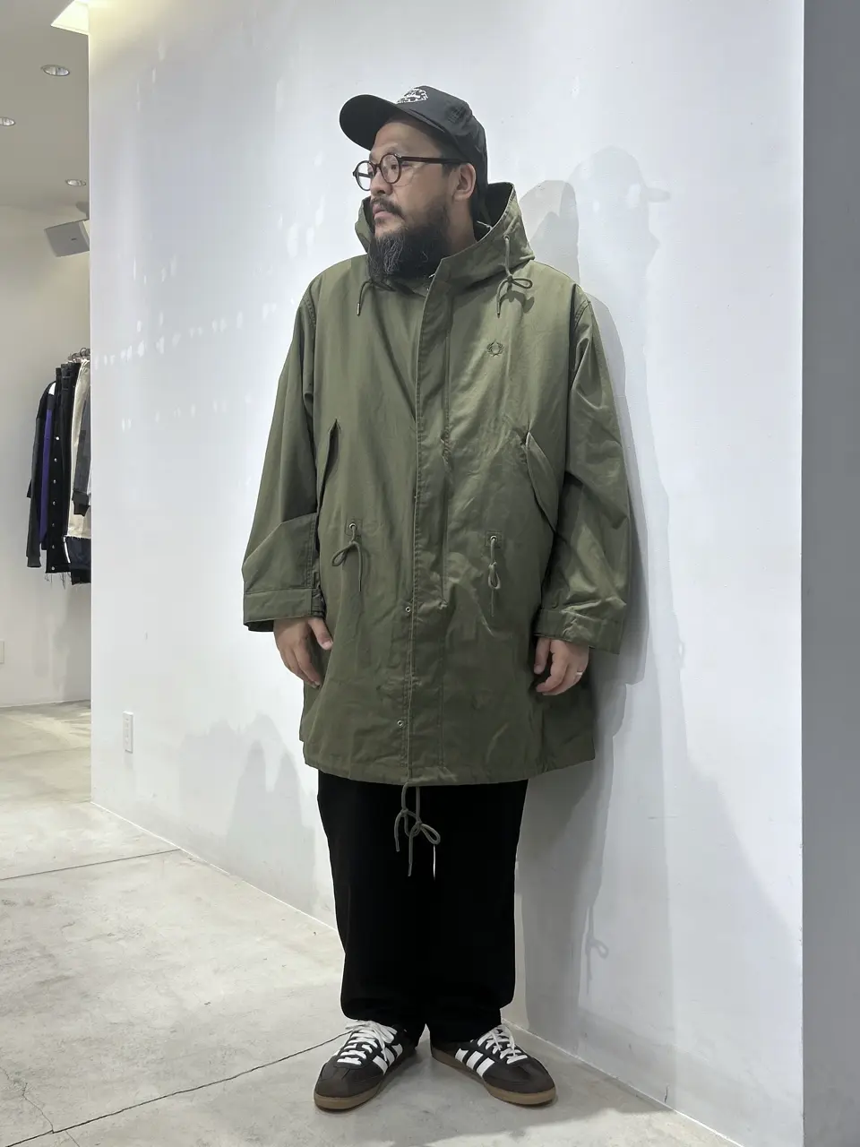 FRED PERRY/フレッドペリー/OVERSIZED PARKA JACKET SJ1121 – calif
