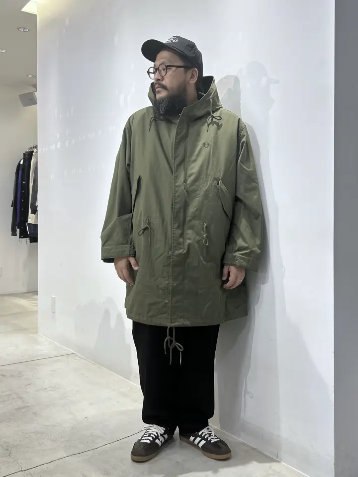FRED PERRY/フレッドペリー/OVERSIZED PARKA JACKET SJ1121 – calif