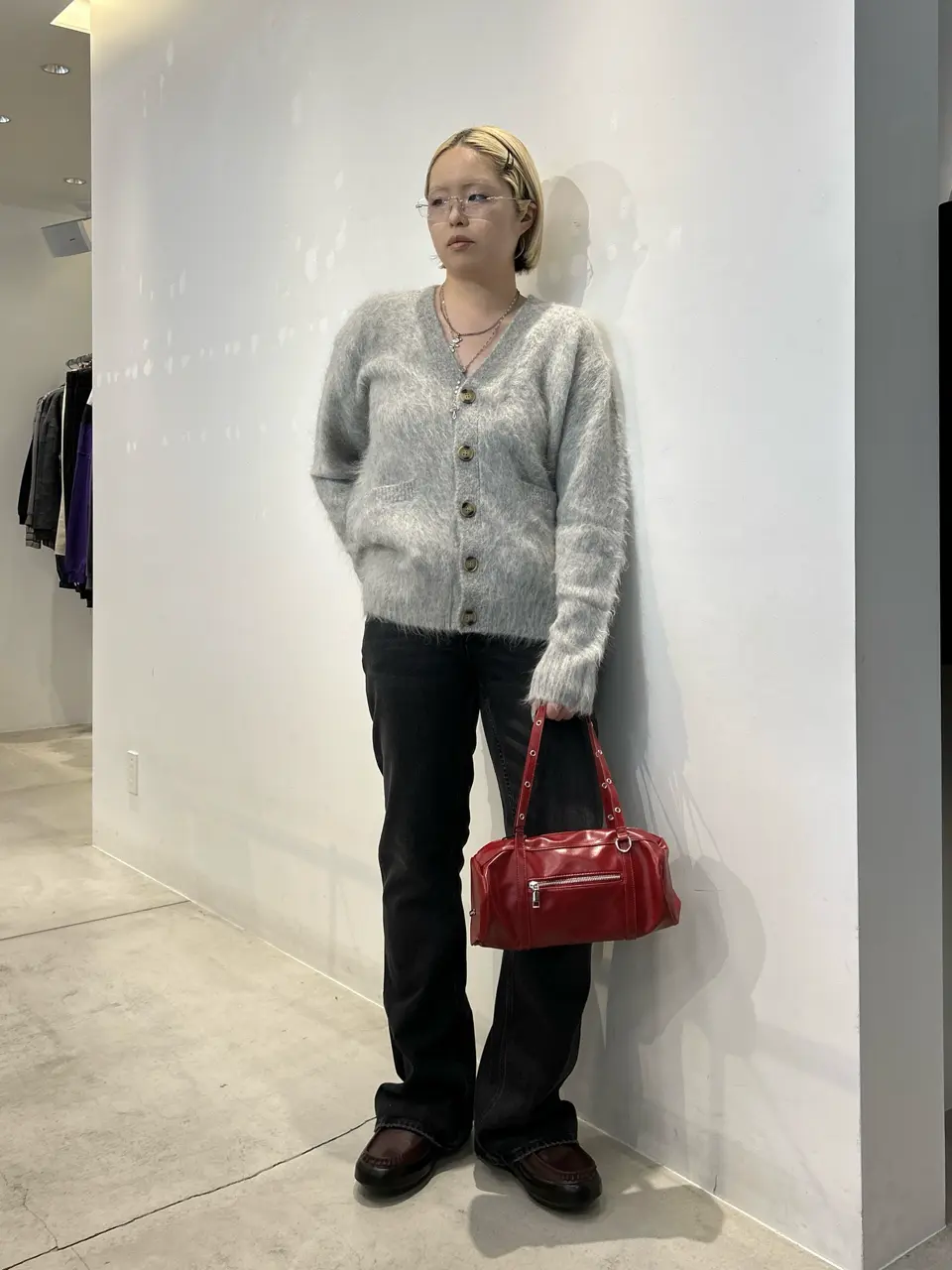 SOULLAND/ソウルランド/BOB alpaca mix cardigan 52051-1371 – calif