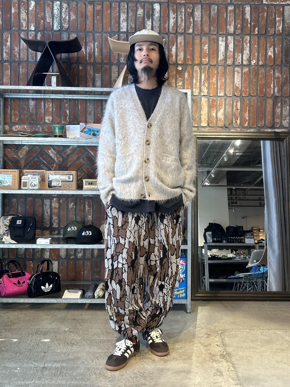 SOULLAND/ソウルランド/BOB alpaca mix cardigan 52051-1371 – calif