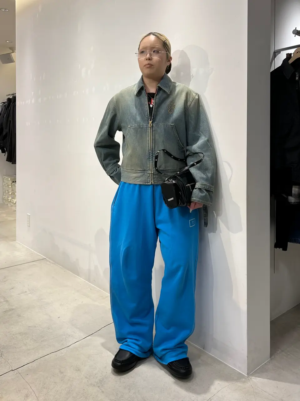MARTINE ROSE/マーティン ローズ/WIDE LEG TRACKPANT/606JS01500B