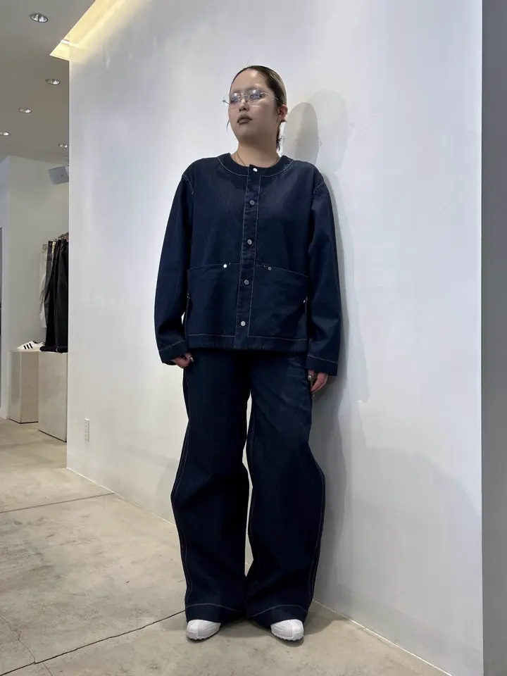 新品未使用※NEHERAネヘラ　パンツ　クロップド　ブラックデニム　34 NEHERA/ネヘラ/LYOCELL DENIM TWILL PIERO 1 UNI – calif（カリフ