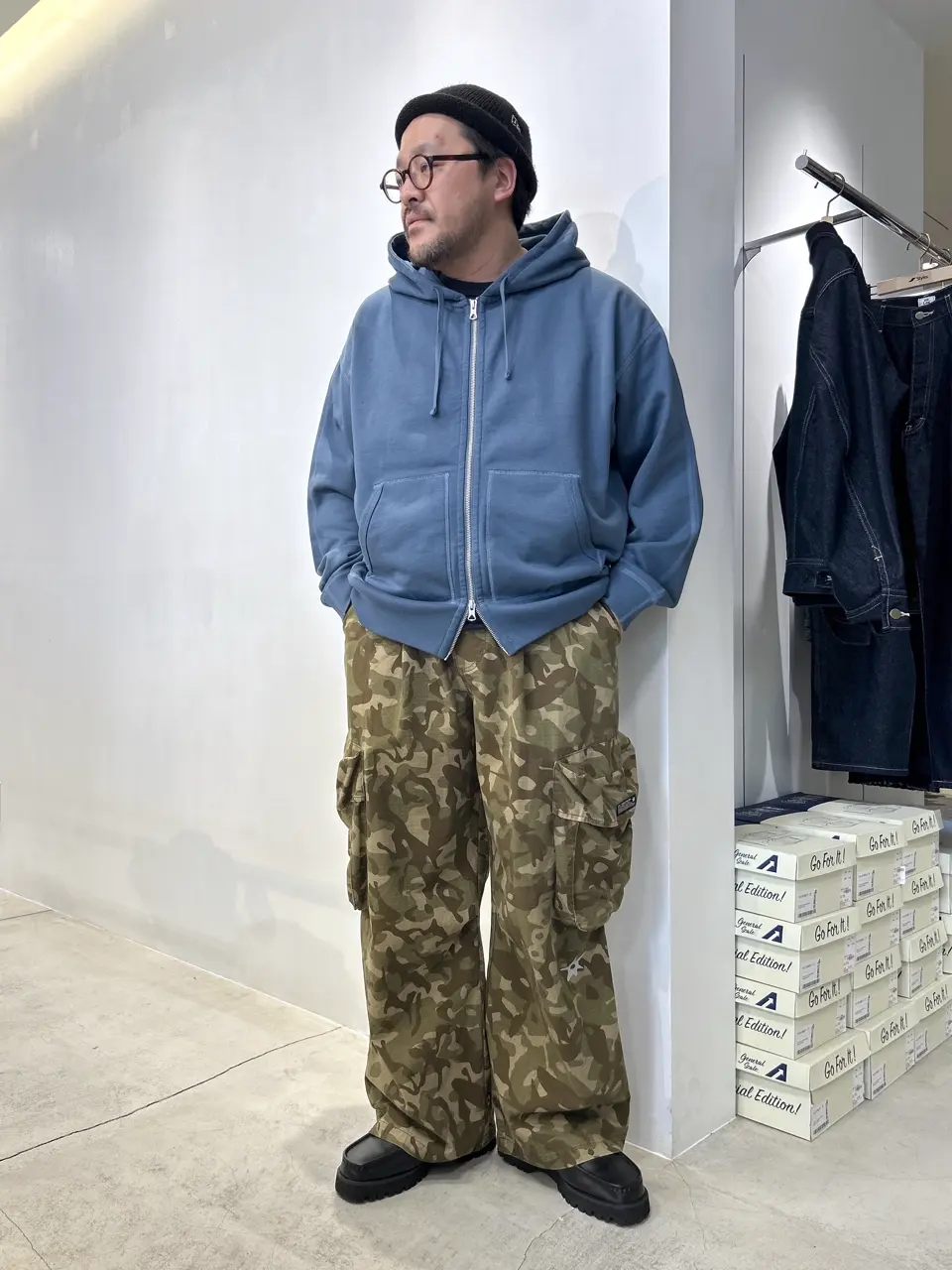 REIGNING CHAMP/レイニングチャンプ/MIDWEIGHT TERRY RELAXED ZIP